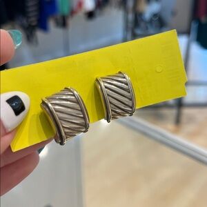 David Yurman Silver Earrings